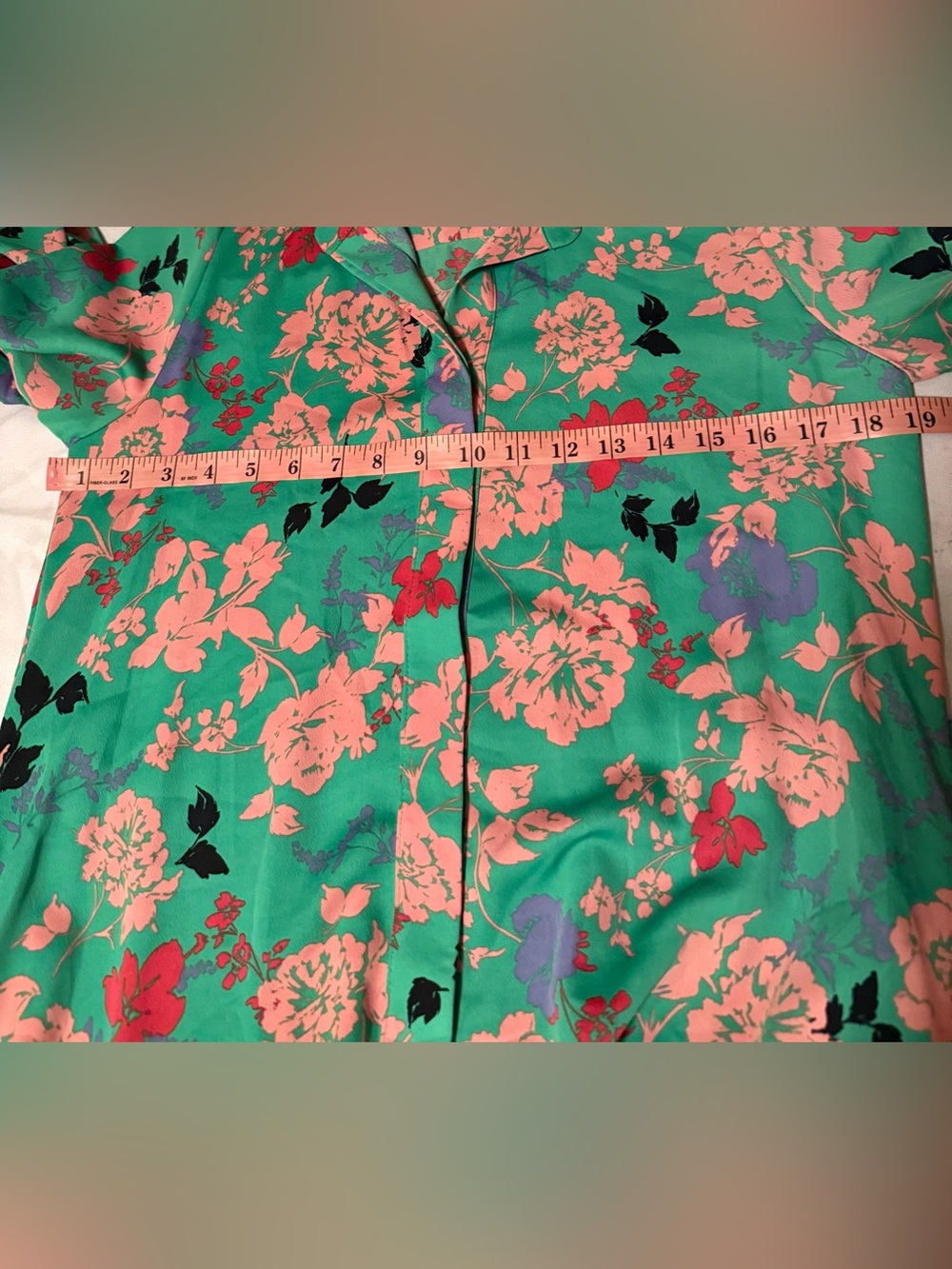 Misa Los Angeles Esmee Dress Green Floral Tie-Waist Maxi Dress Sz XS - Picture 9 of 11